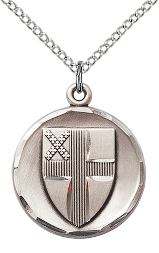 Sterling Silver Episcopal Pendant