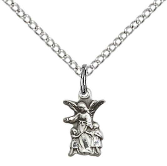 Sterling Silver Littlest Angel Pendant