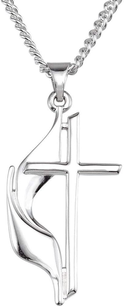 Methodist Cross Pendant