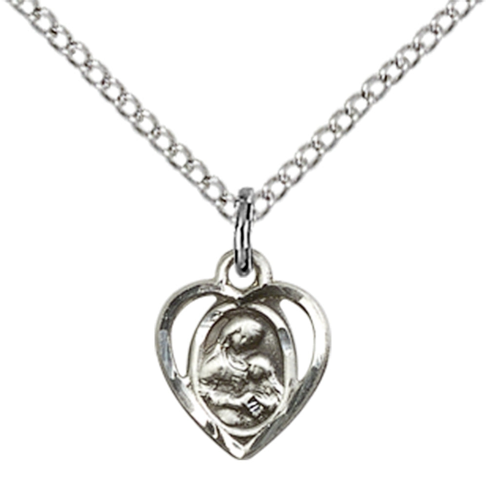 Sterling Silver St. Ann Pendant