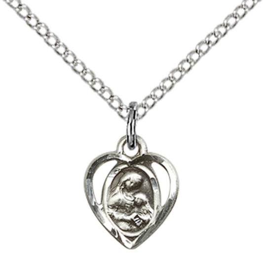 Sterling Silver St. Ann Pendant