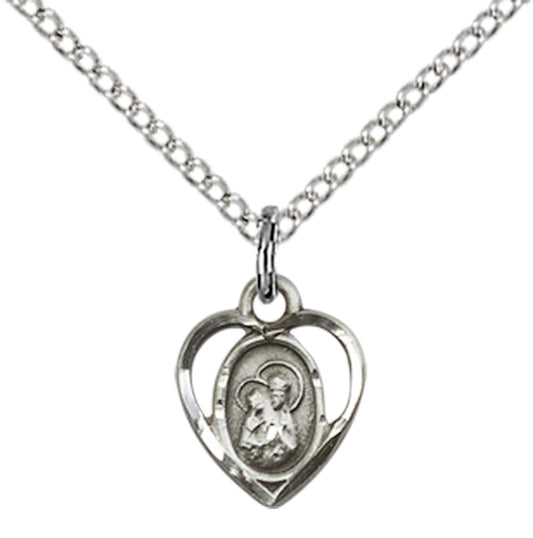 Sterling Silver St. Ann Pendant