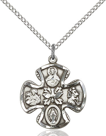 Sterling Silver 5-Way Pendant