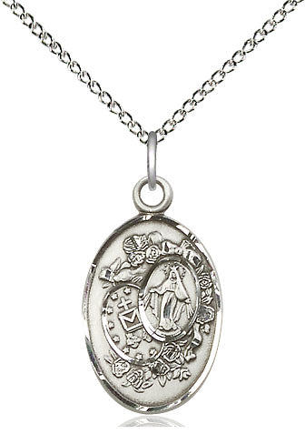 Sterling Silver Miraculous Pendant