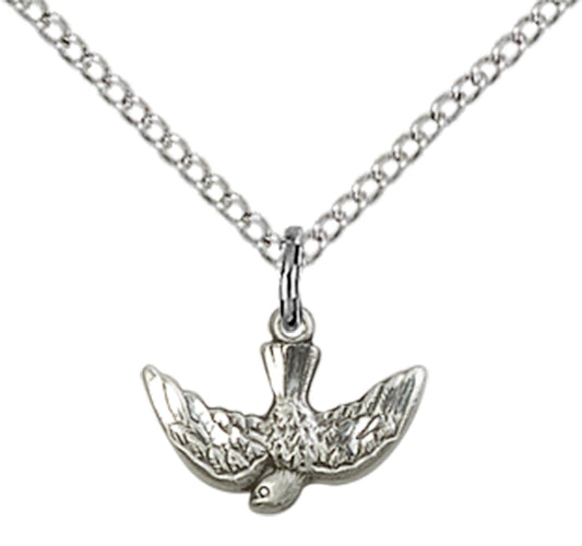Sterling Silver Holy Spirit Pendant