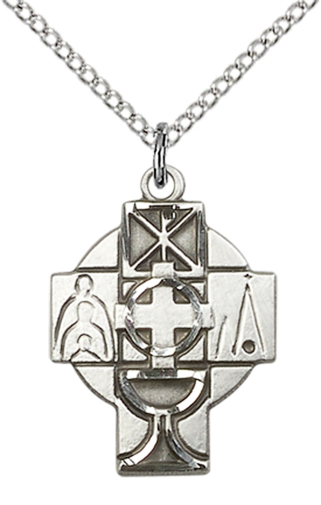 Sterling Silver Rcia Pendant