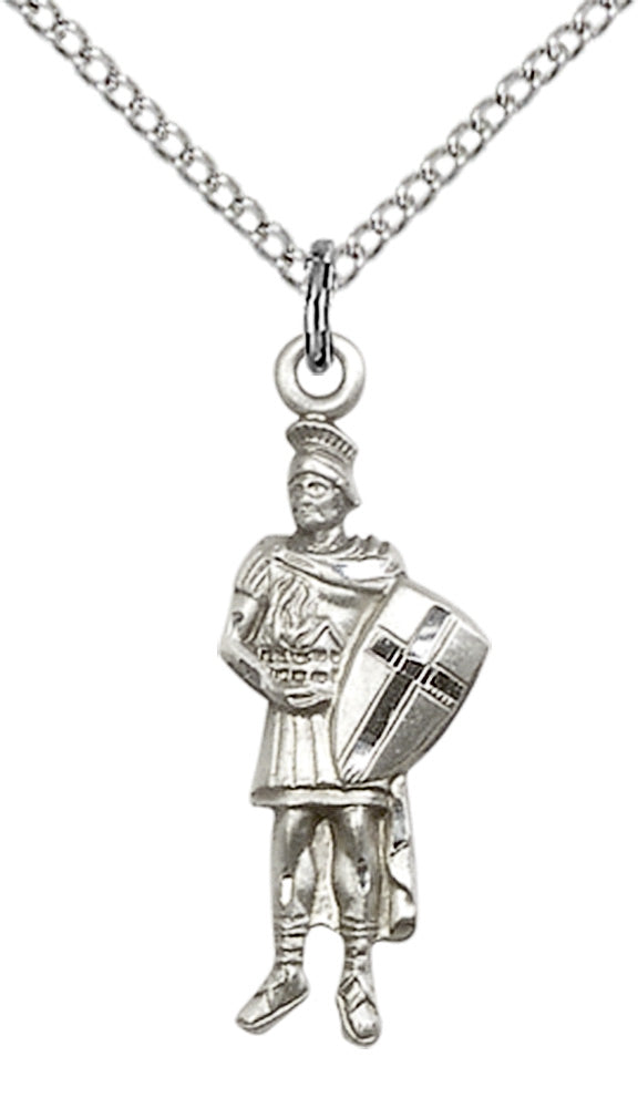 Sterling Silver St. Florain Pendant