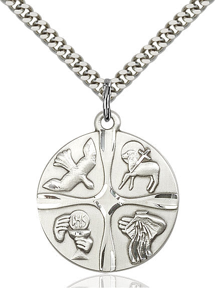 Sterling Silver Christian Life Pendant