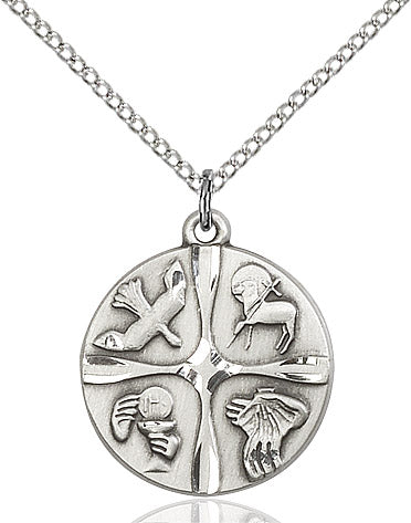 Sterling Silver Christian Life Pendant