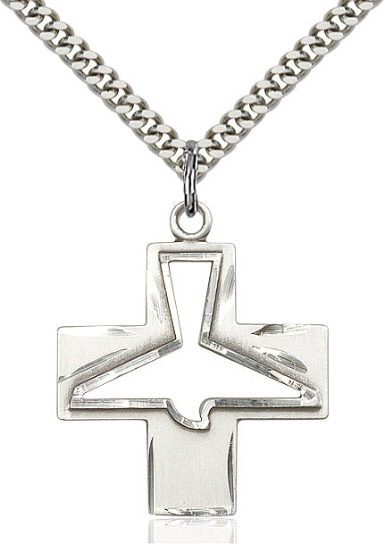 Sterling Silver Holy Spirit Pendant