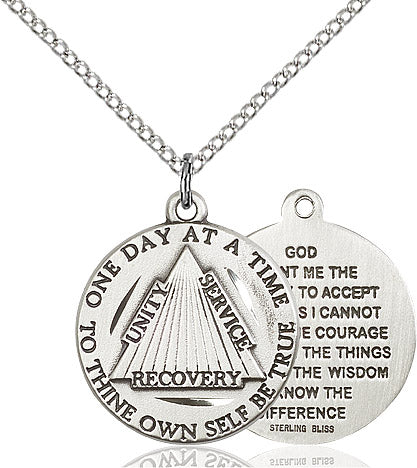 Sterling Silver Recovery Pendant