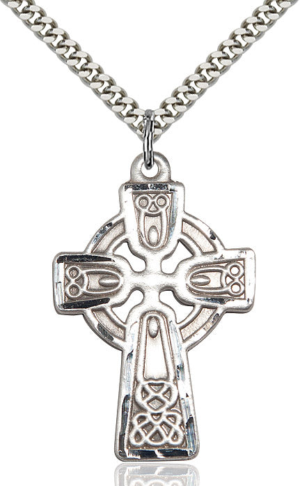 Sterling Silver Celtic Cross Pendant