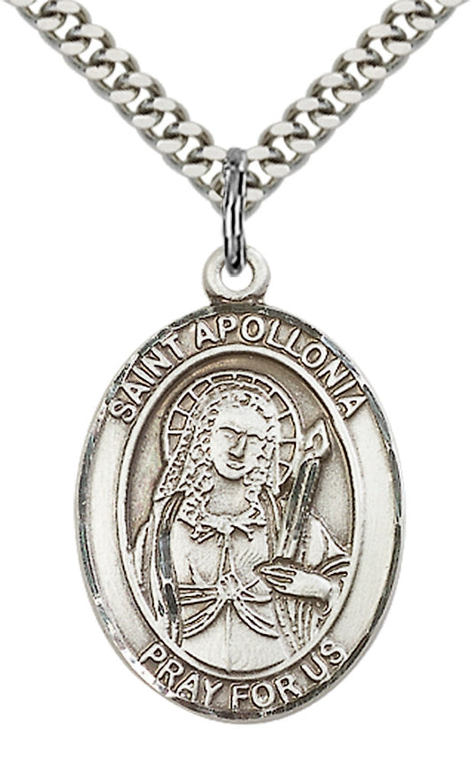 Sterling Silver St. Apollonia Pendant