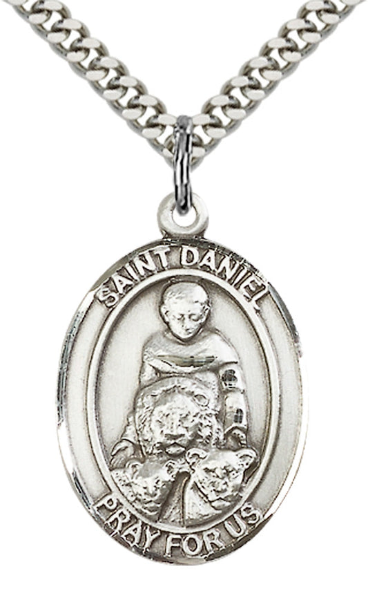 Sterling Silver St. Daniel Pendant