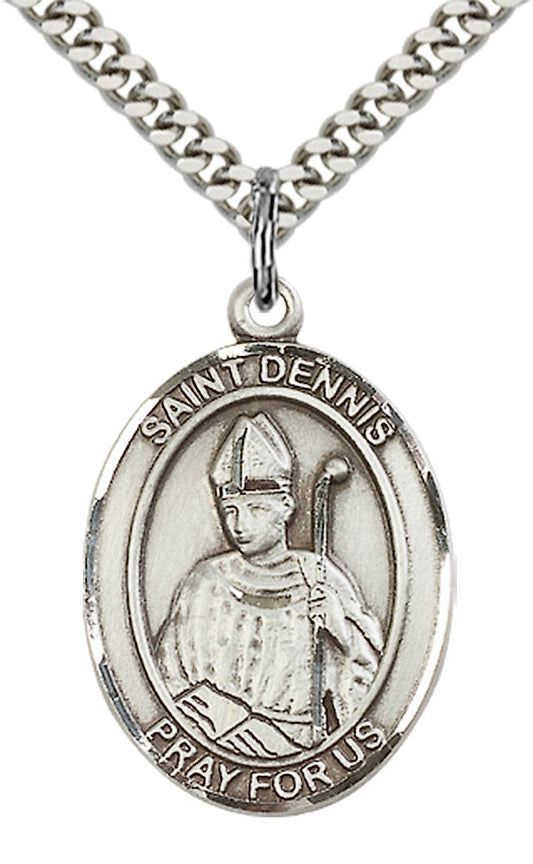 Sterling Silver St. Dennis Pendant