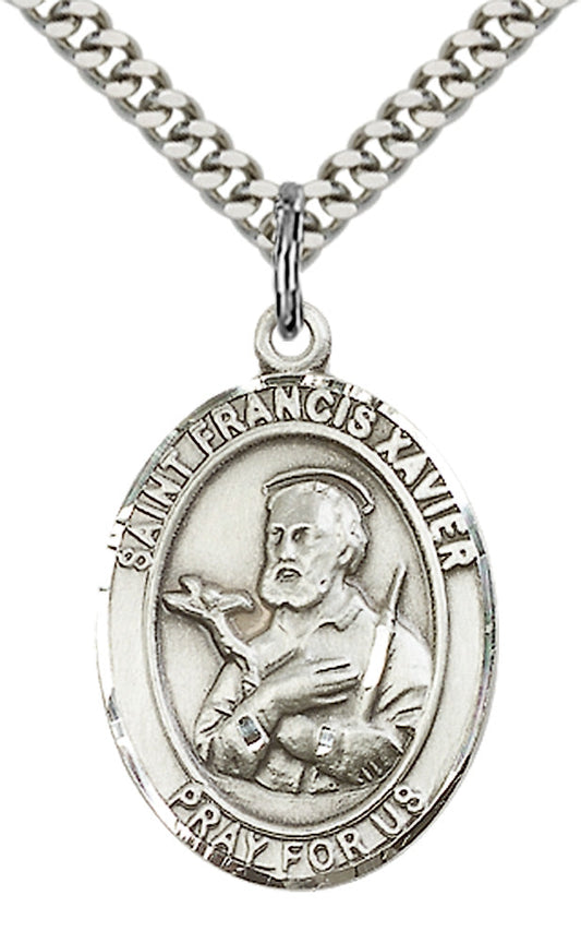 Sterling Silver St. Francis Xavier Pendant