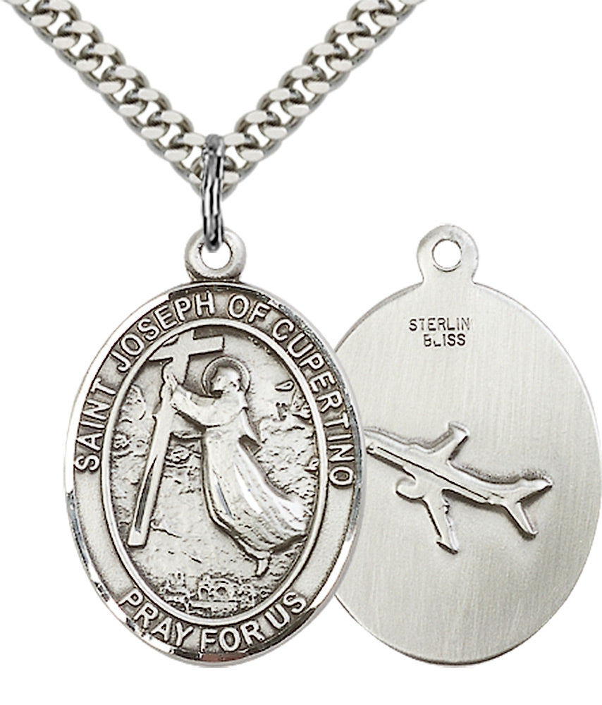 Sterling Silver St. Joseph Of Cupertino Pendant