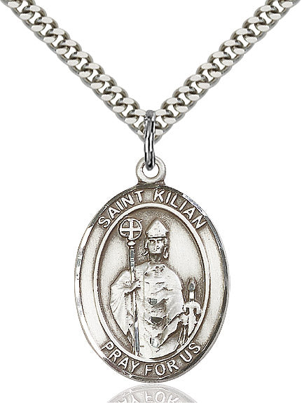 Sterling Silver St. Kilian Pendant