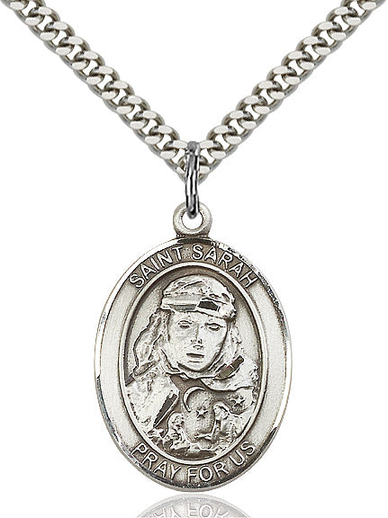 Sterling Silver St. Sarah Pendant