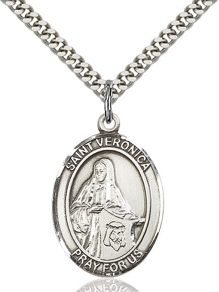 Sterling Silver St. Veronica Pendant