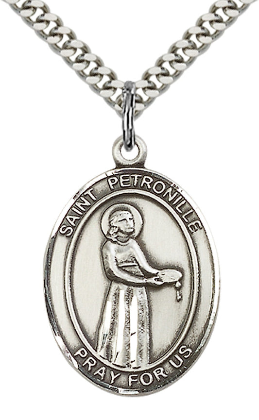 Sterling Silver St. Petronille Pendant