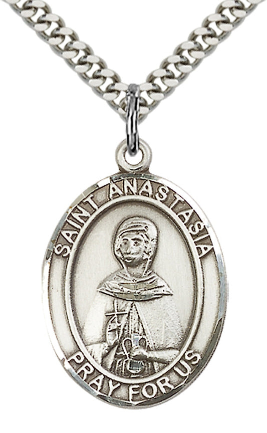Sterling Silver St. Anastasia Pendant
