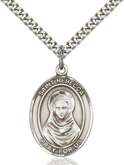 Sterling Silver St. Rebecca Pendant