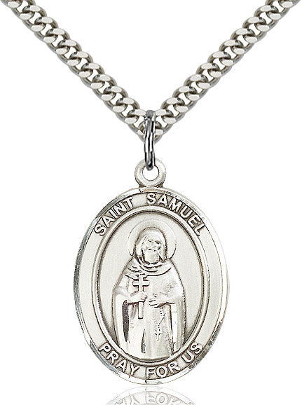 Sterling Silver St. Samuel Pendant