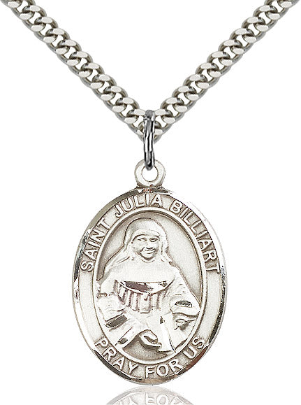 Sterling Silver St. Julia Billiart Pendant
