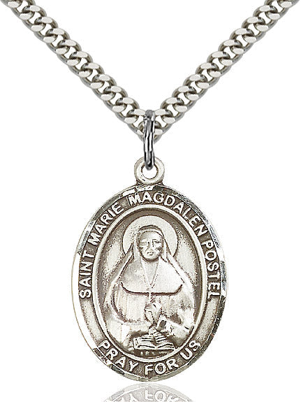 Sterling Silver Marie Magdalen Postel Pendant