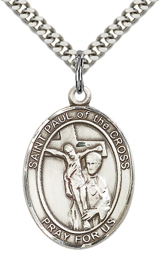 Sterling Silver St. Paul of the Cross Pendant