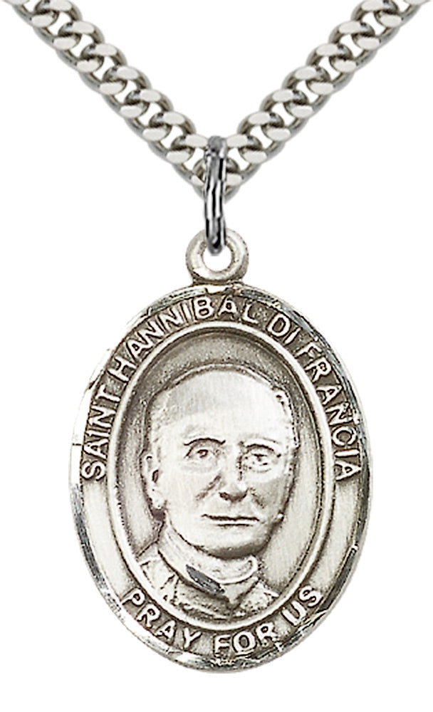 Sterling Silver St. Hannibal Pendant