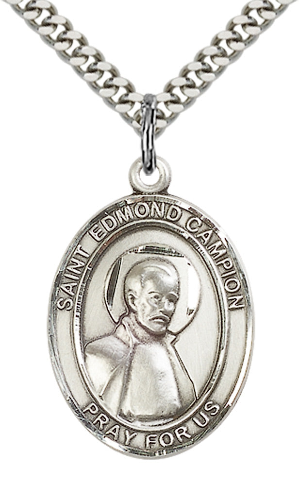 Sterling Silver St. Edmund Campion Pendant