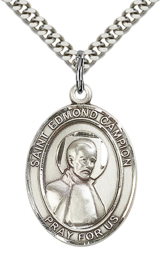 Sterling Silver St. Edmund Campion Pendant
