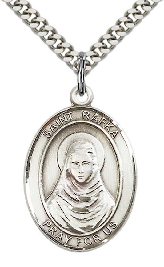 Sterling Silver St. Rafta Pendant