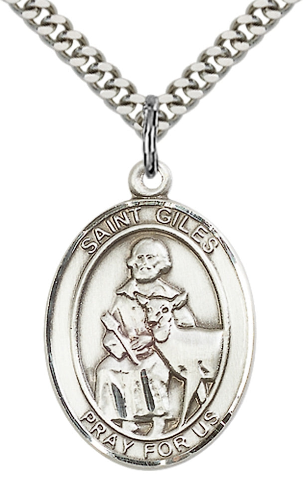 Sterling Silver St. Giles Pendant