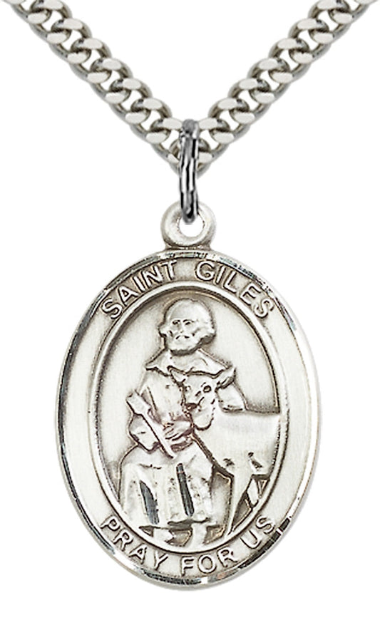 Sterling Silver St. Giles Pendant