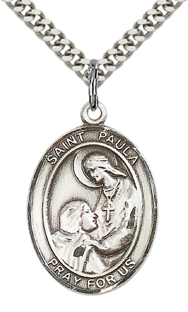 Sterling Silver St. Paula Pendant