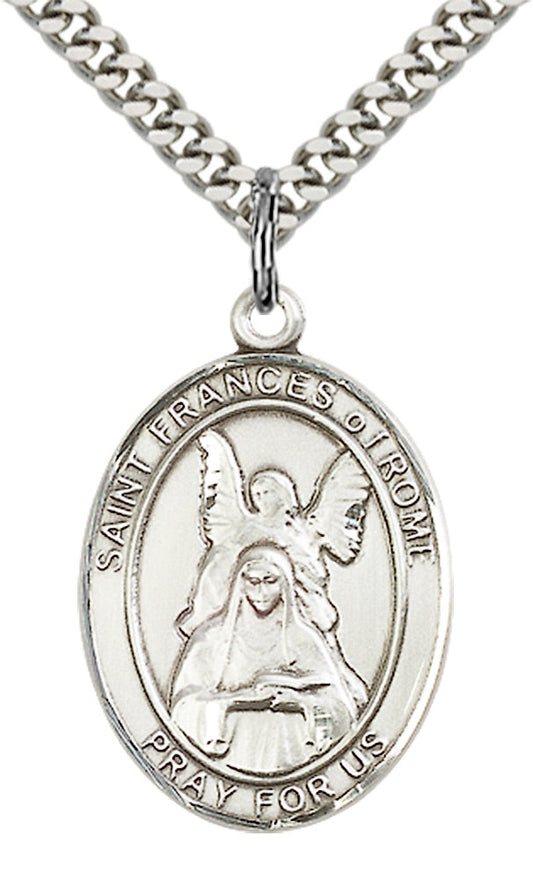 Sterling Silver St. Frances of Rome Pendant