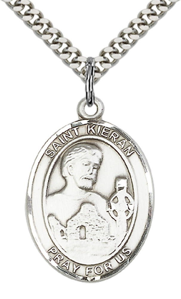 Sterling Silver St. Kieran Pendant