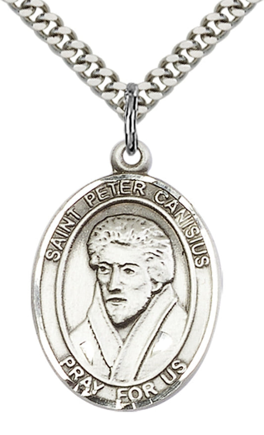 Sterling Silver St. Peter Canisius Pendant
