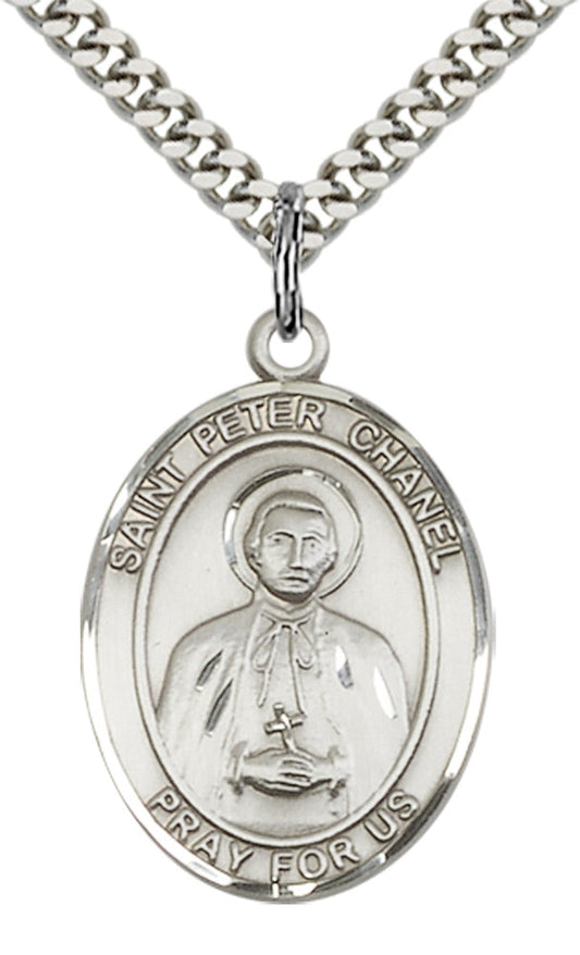 Sterling Silver St. Peter Chanel Pendant