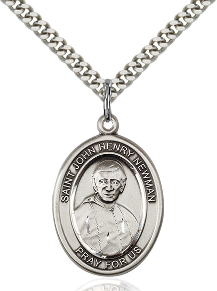 Sterling Silver Blessed John Henry Newman Pendant