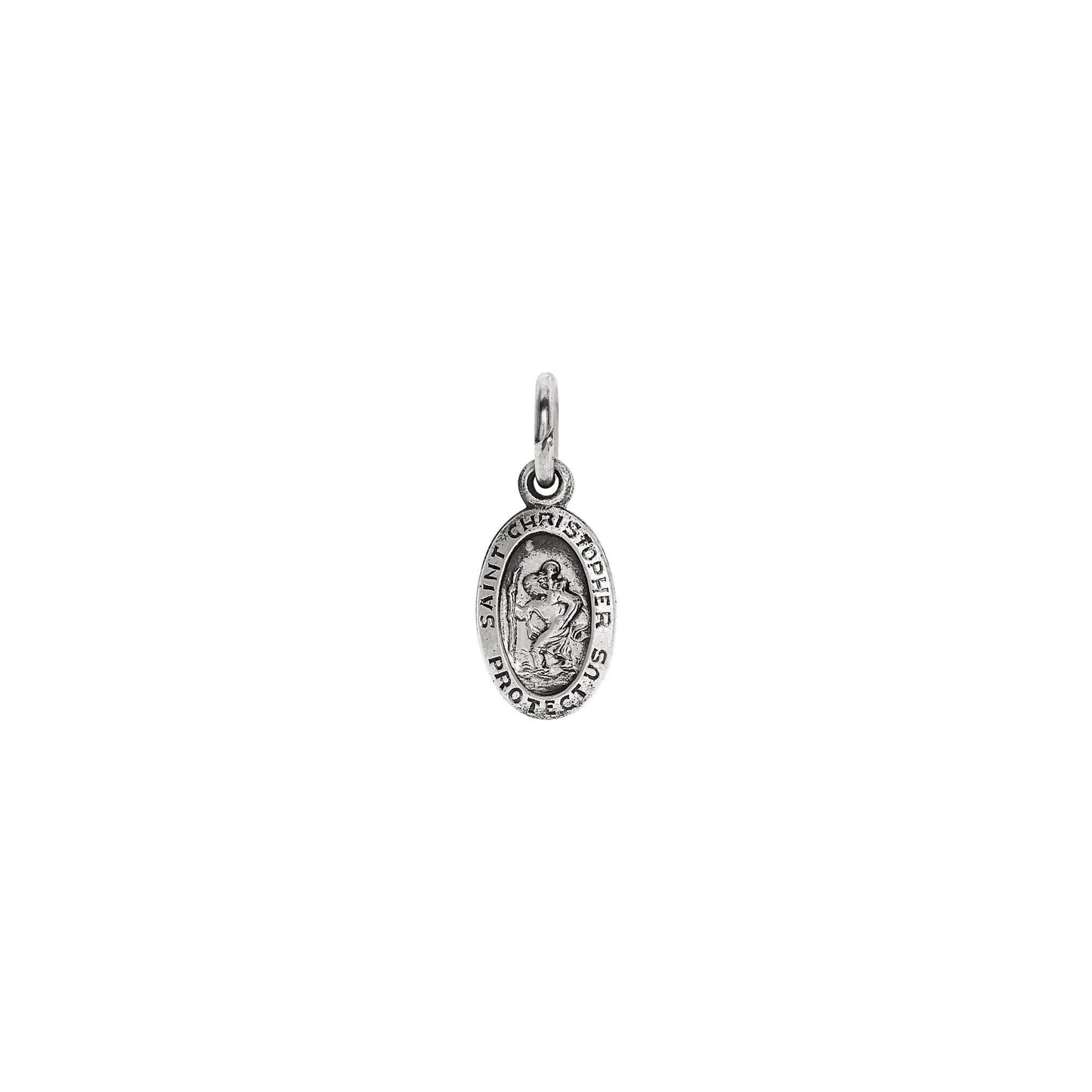 St. Christopher Medal Sterling Silver