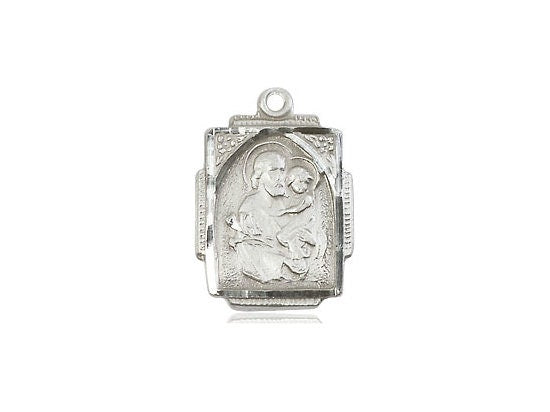 St Joseph Sterling Silver Pendant (NO CHAIN)