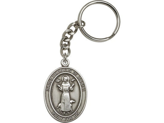 Saint Francis of Assisi Keychain