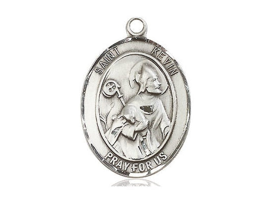 St Kevin Medal Sterling Silver