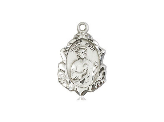 St Jude Sterling Silver Pendant Only