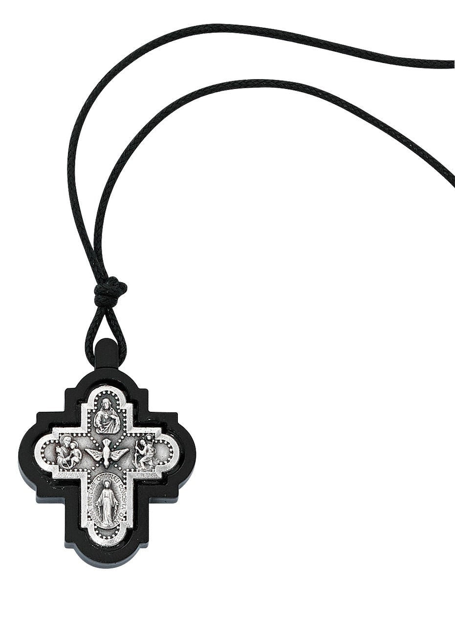 Black Framed 4-Way With Cord