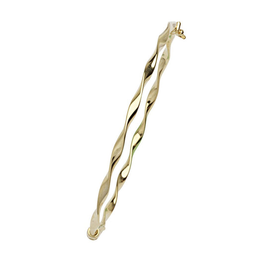Twisted Hallow Tube Bangle